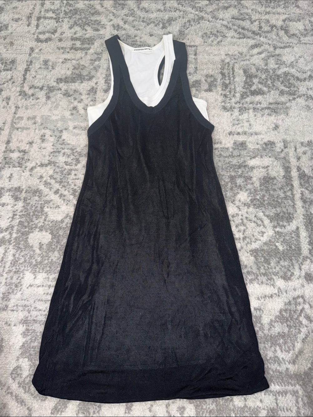 Alexander wand T double tank dress